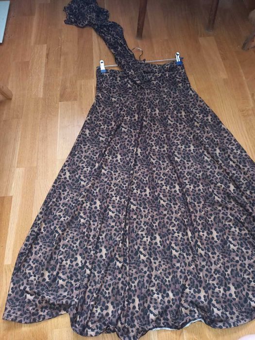 Сарафан летний леопардовый