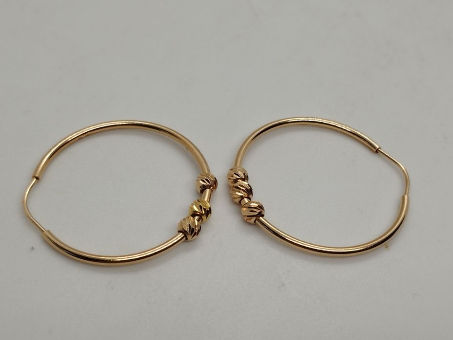 Золотые сережки 1.6 грамма