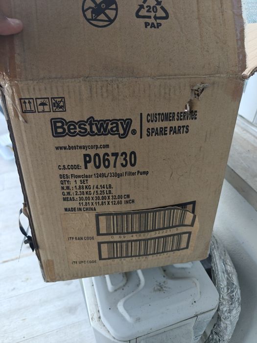 Bomba de filtro Bestway