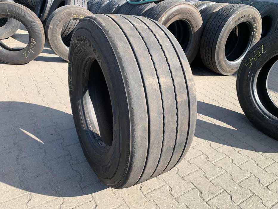 Opona używana naczepa 385/55R19.5 CONTINENTAL CONTI ECOPLUS HT3 9-10mm
