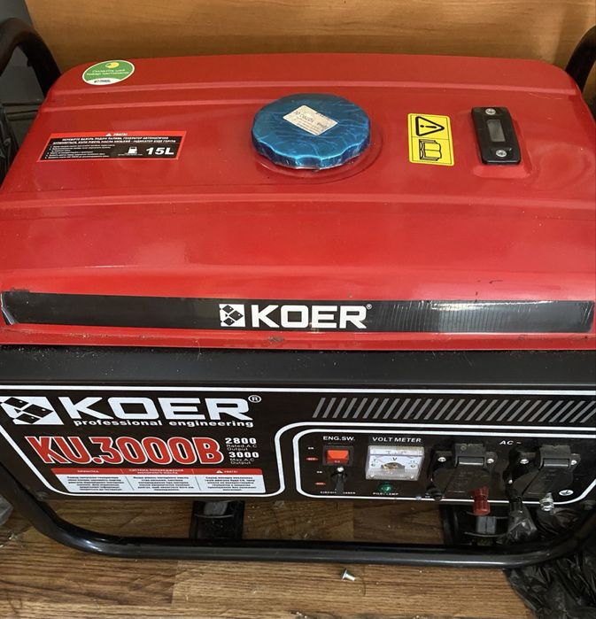 Новый бензиновый генератор