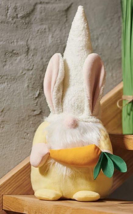 Гномик великодня декорація великдень пасха пасхальний кролик зайчик