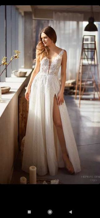 Suknia ślubna Herm's Bridal GIJO kolekcja 2024, wzrost 180 cm