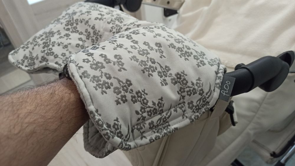 Mufka do wózka ciepła i przytulna mufki mitenka mitenki