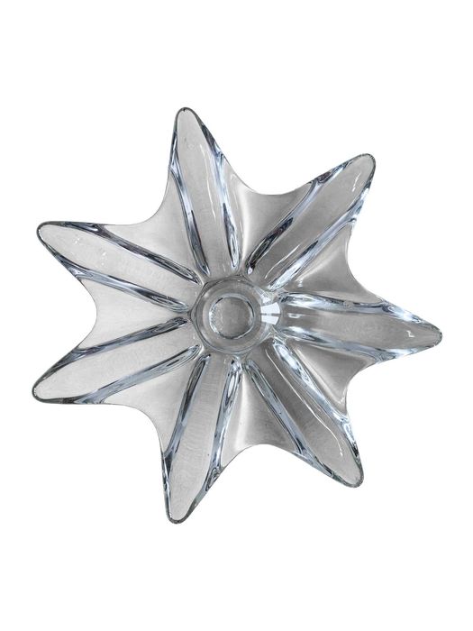 Paterka szklana w kształcie gwiazdy misa vintage retro prl talerz