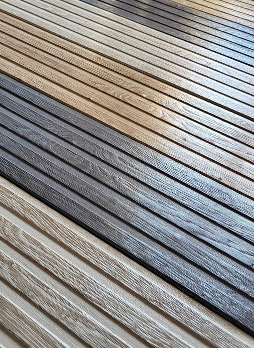 Deska ryflowana, deska tarasowa, deska podłogowa, drewno betonowe