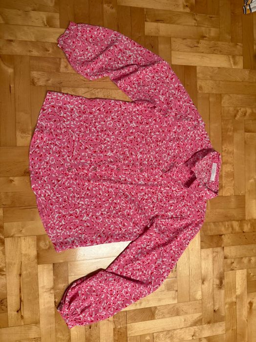 Różowa koszula ze wzorem roz. M