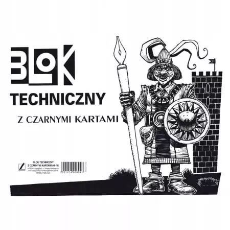 Blok techniczny A4 Kreska. KRESKA. Nowy Produkt