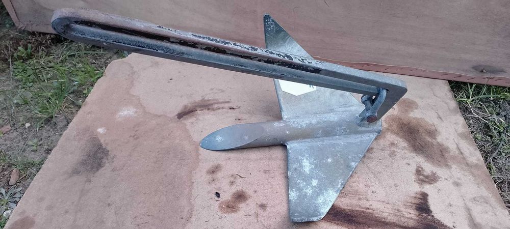 kotwica do jachtu łódki 5 kg pługowa