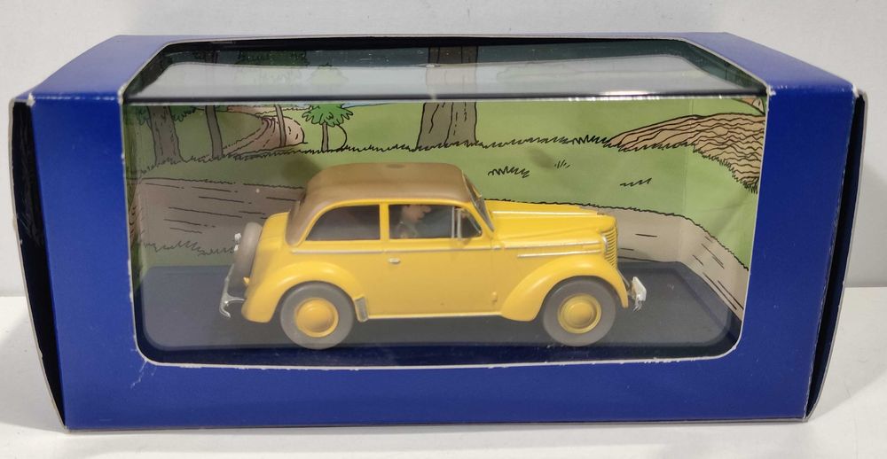 Tintin e o Ceptro de Ottokar - Opel Olympia 1938