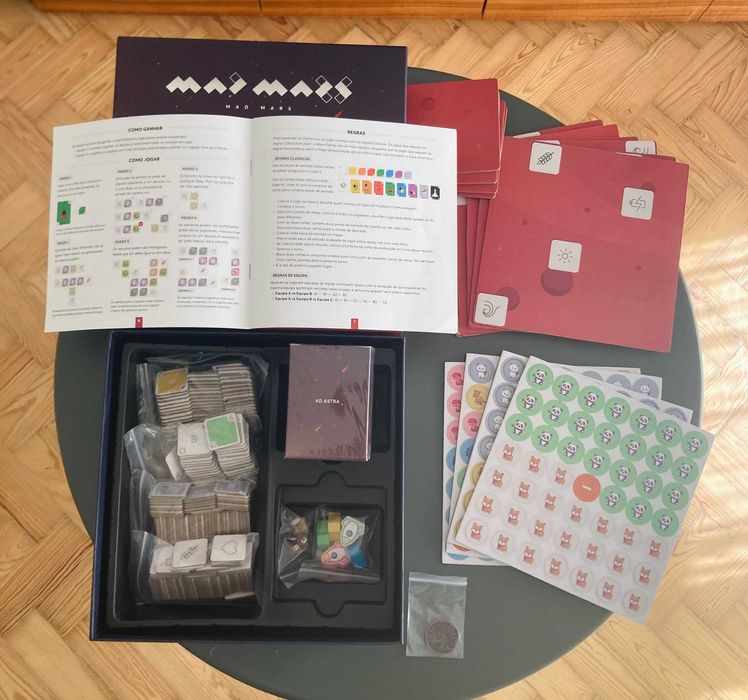 Mad Mars - Jogo de Tabuleiro