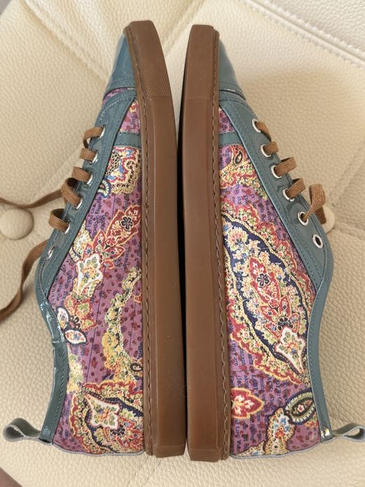 Шкіряні кеди Galliano.