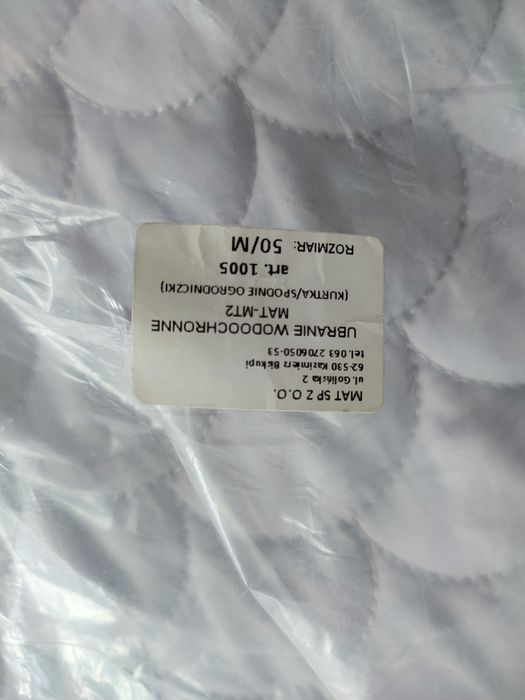 Ubranie wodochronne