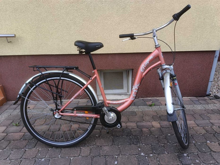 Rower Miejski Rayon Sevilla 28" – Stan Bardzo Dobry! (Mało używany)