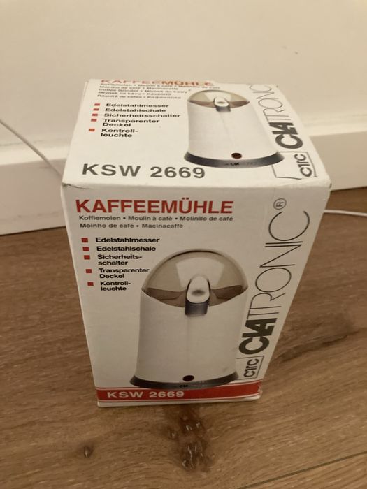 Máquina de moer café com garantia