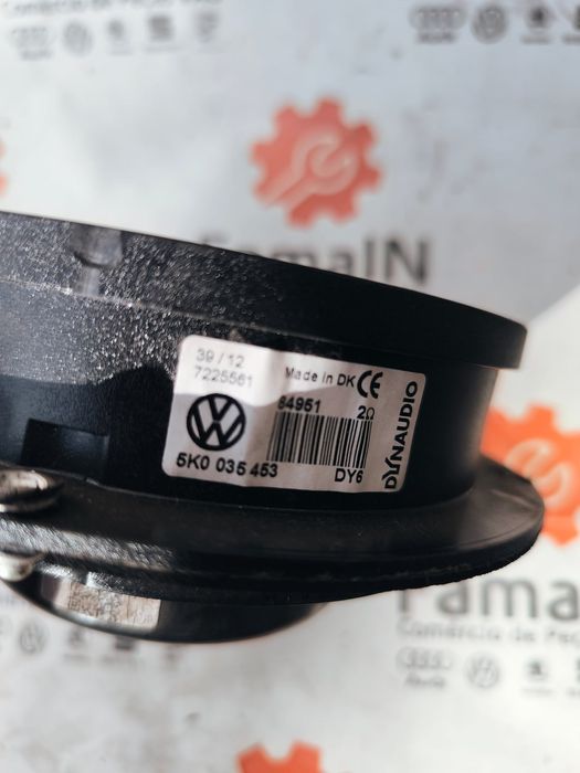 Coluna de Som VW GOLF VI