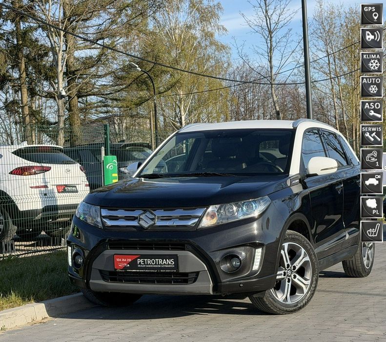 Suzuki Vitara 1.6 / 120KM LED Nawigacja Kamera Półskóra Grzane Fotele