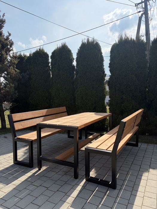 Zestaw mebli ogrodowych loft
