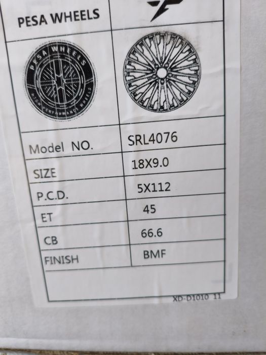 Jantes 18 5x112 Mercedes novas
