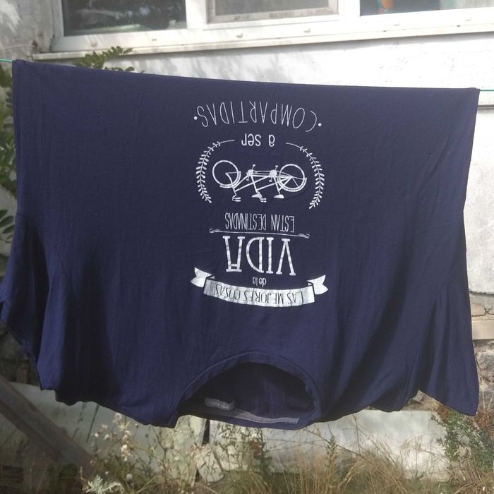 Крутая футболка для велосипедистов Тандем ОбмеНа смартфон картины часы