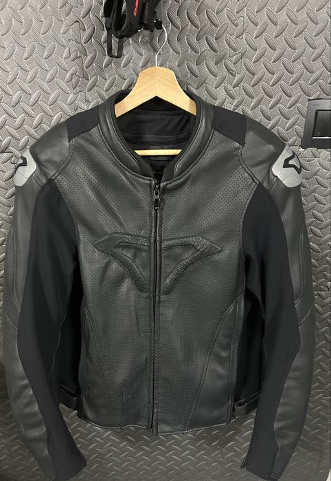 Skórzana kurtka motocyklowa Macna Aviant Air L 52  jak shima rebelhorn