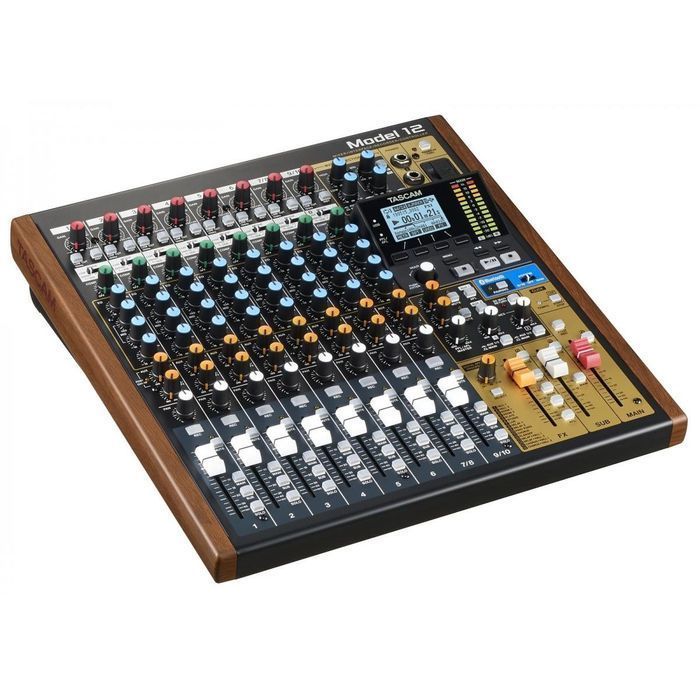 TASCAM Model 12 10-kanałowy mikser z 12-ścieżkowym rejestratorem