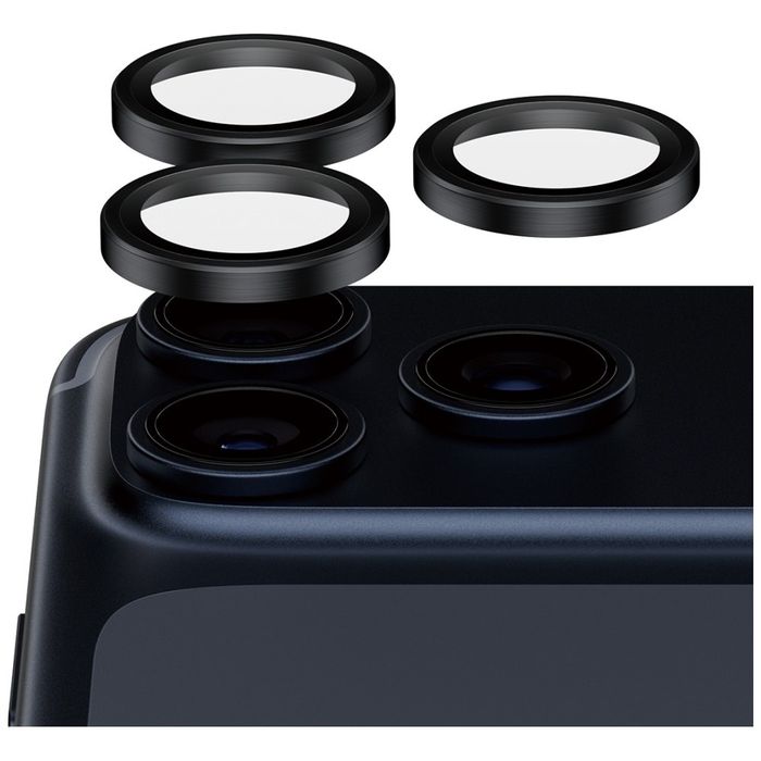 Szkło ceramiczne na obiektyw PanzerGlass Hoops Ceramic II do iPhone 17 Pro / 17 Pro Max / 16 Pro / 16 Pro Max