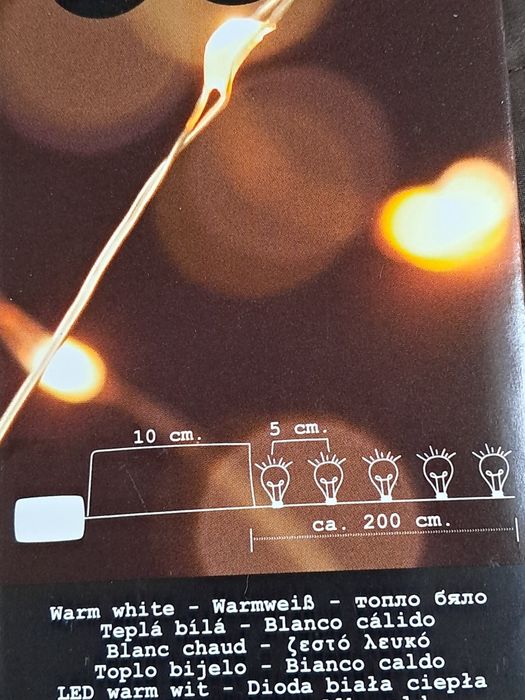 Lampki choinkowe 40 LED