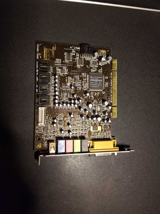 Звуковая карта Creative Sound Blaster Live 5.1 Digital SB 0220 PCI (EMU10K1-JFF) KX Driver Win 10