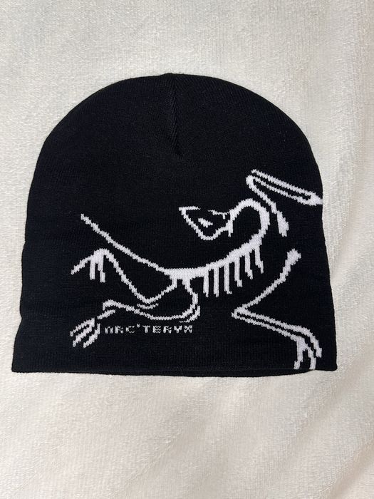 шапка Arc’teryx сіра/чорна