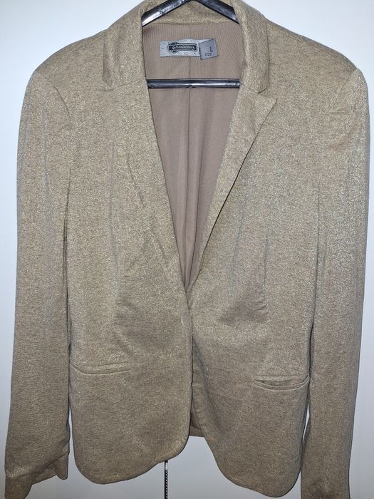 Blazer  Dourado  Stradivarius