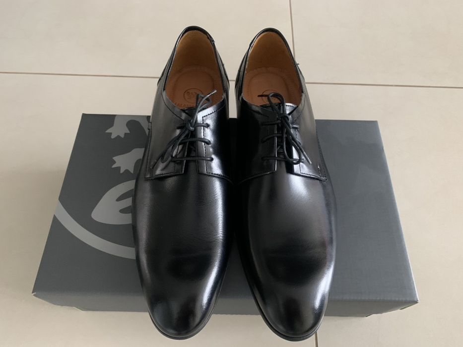 buty męskie garnitur skóra SALAMANDER