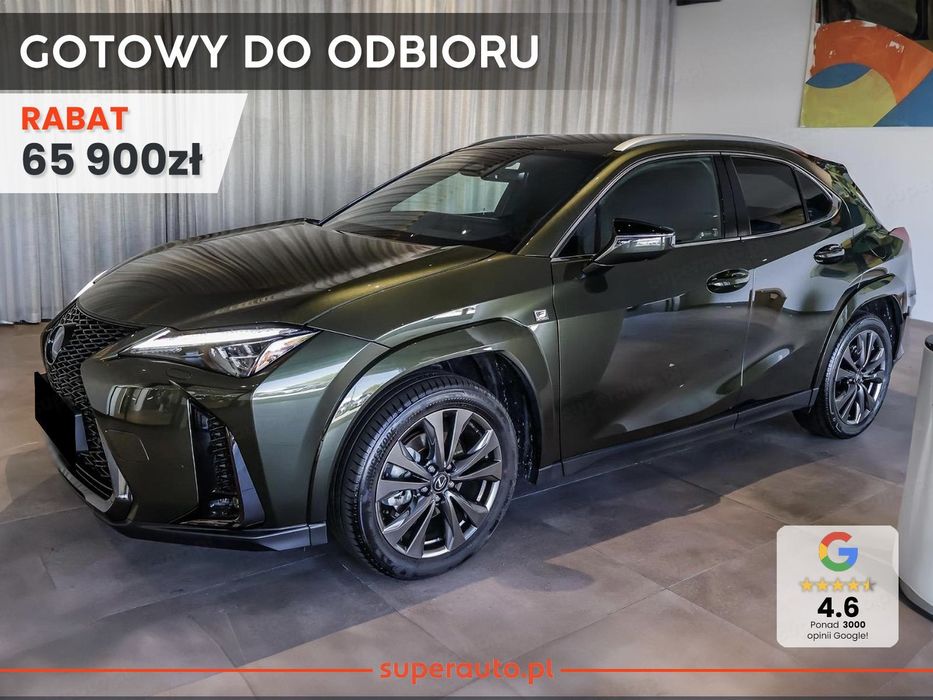 Lexus UX UX 300h F Sport AWD 2.0 | Wentylowane przednie fotele
