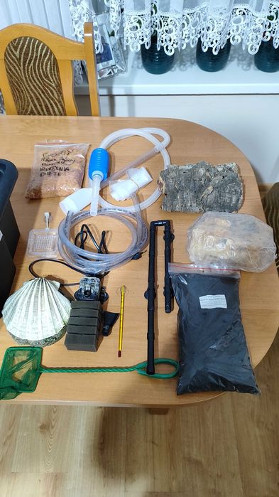 Akwarium 54l z osprzętem Polecam