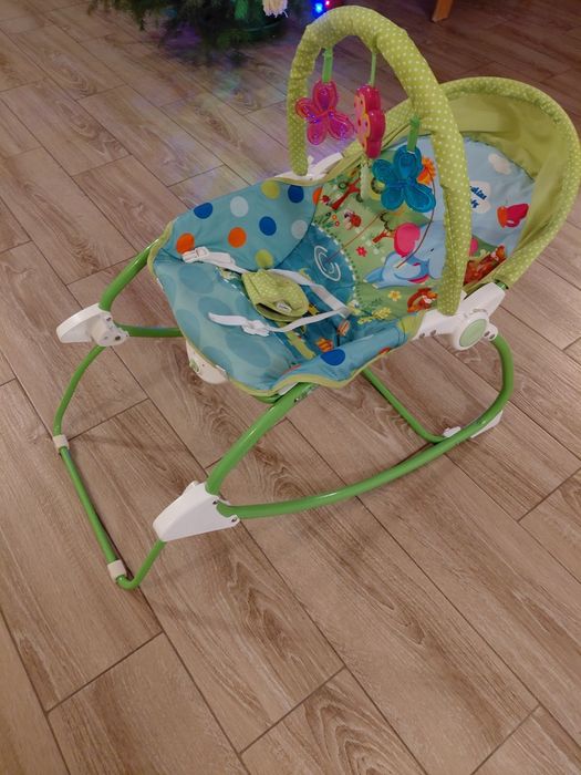 Leżaczek bujaczek Fisher Price