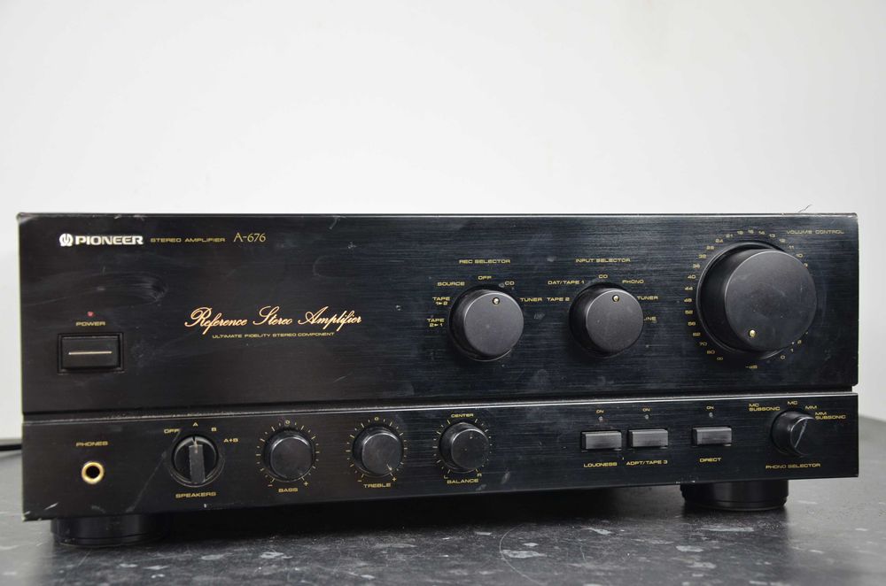PIONEER A-676 Wzmacniacz Stereo TOP Model Okazja