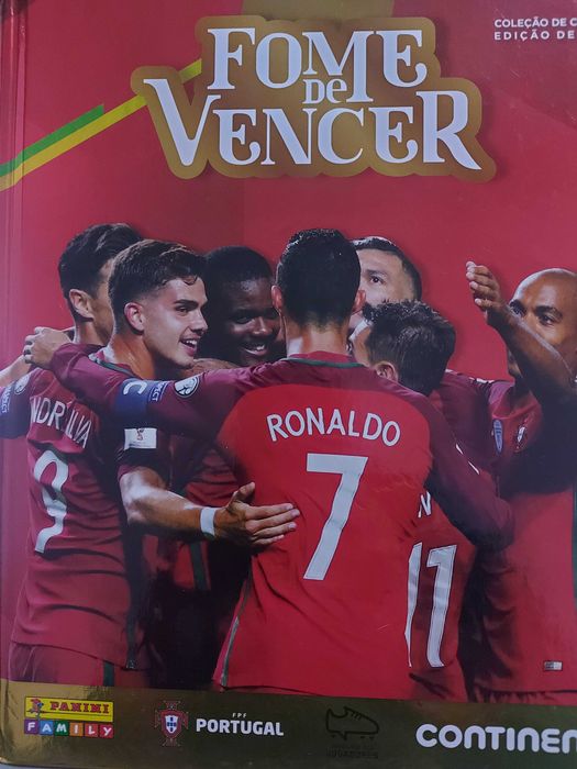 Caderneta completa Fome de Vencer 2018