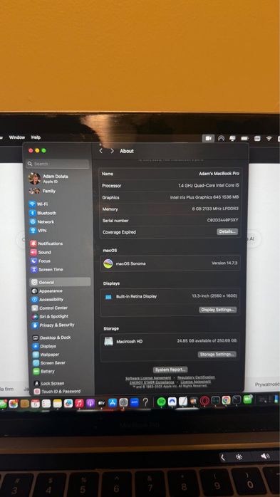 MacBook Pro 13  (2020)