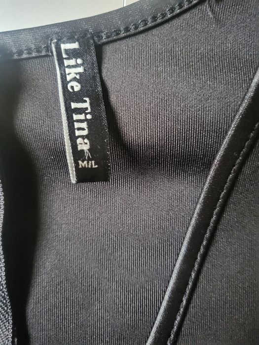 mała czarna sukienka do szkoły pracy wyjście r. M / L