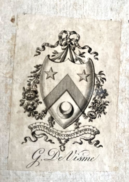 DICTIONNAIRE DE MUSIQUE, ROUSSEAU, Jean Jacques. 1768