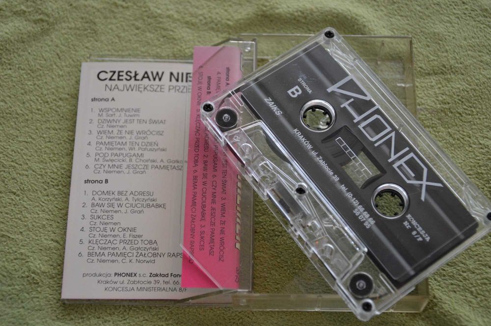 Czesław Niemen Największe Przeboje kaseta audio