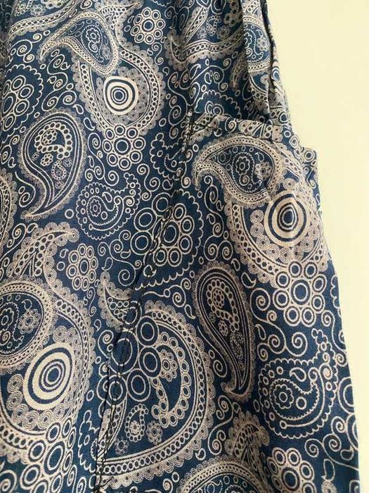 Nowe spodnie letnie egzotyczne wzory rozm S - L