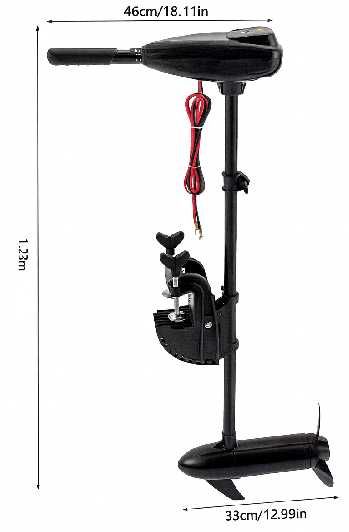 Silnik zaburtowy 80lbs 12v