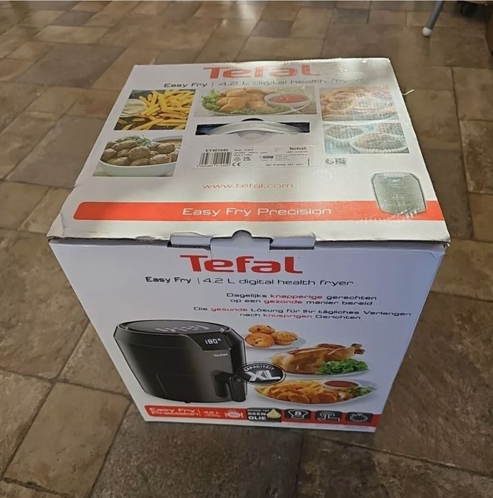 Air Fryer Tefal Easy Fry XL EY401840 Digital, Nova– Leia Descrição!