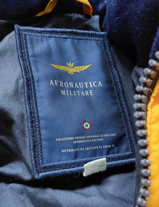 Aeronautica militare nowa kurtka puchowa zimowa męska r. 54/XL