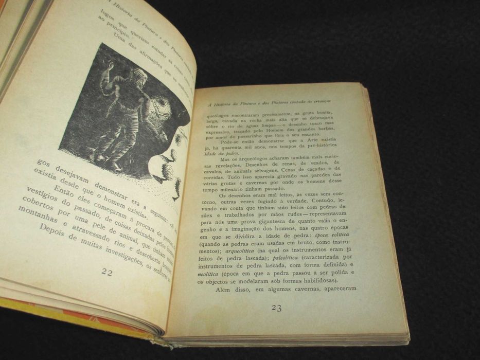 Livro História da Pintura e dos Pintores Contada às Crianças