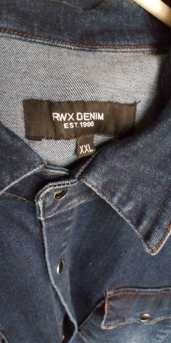 Koszula męska RWX Denim XL