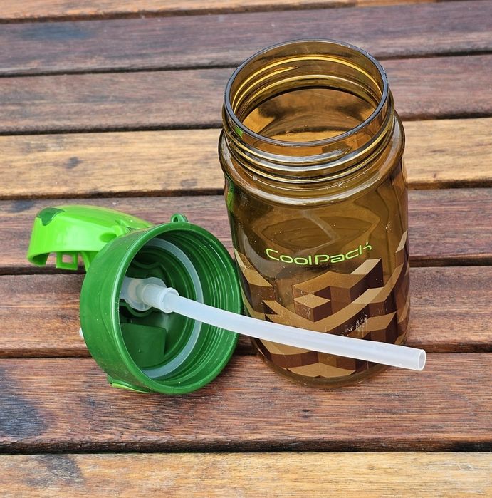 Komplet plecak, bidon, torba i piornik  Coolpack Joy S Minecraft Pixel