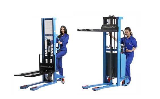 Штабелер-навантажувач гідравлічний ручний та електричний HANSE LIFTER