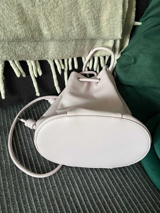 Liliowa torebka worek Deezee